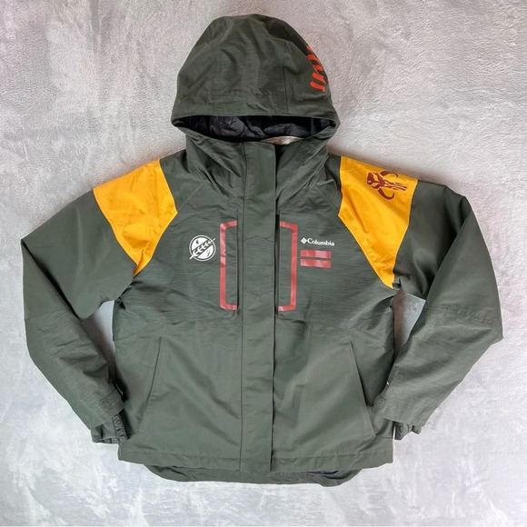 Columbia STAR WARS BOBA FETT Womens Small Jacket Interchange 3-1 Special Edition - Picture 1 of 16
